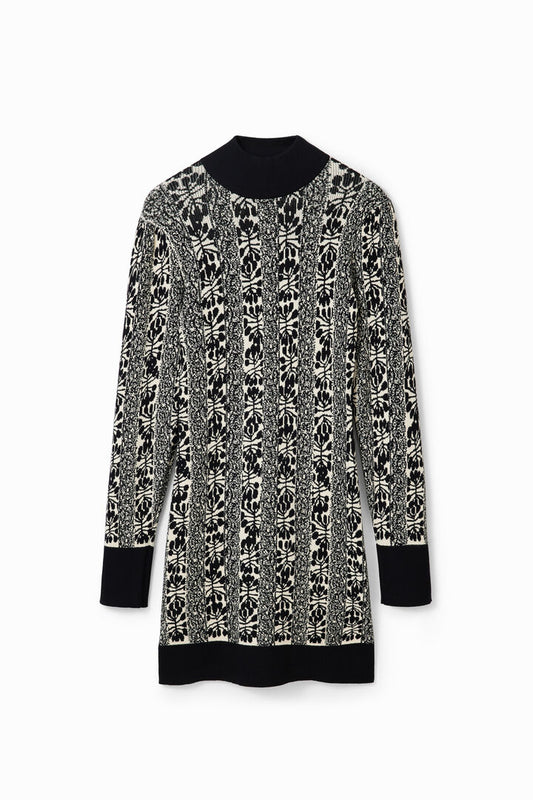 Desigual Dress Francesca-Lacroix Black (23WWVF01_2000) Women