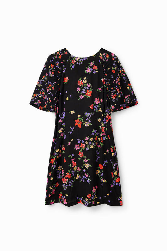 Desigual Dress Snake Black (23WWVW40_2000) Women