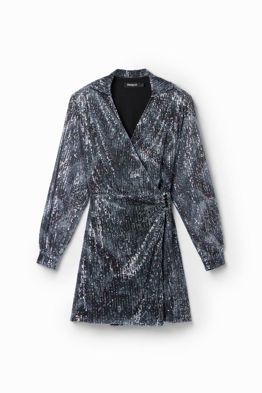 Desigual Dress Magic Wolf Grey (23WWVWXK_2058) Women