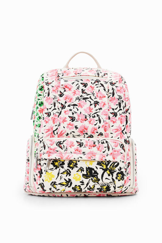 Desigual Backpack Fabulosa Chest Beige Ecru (24SAKA02_1008) Women