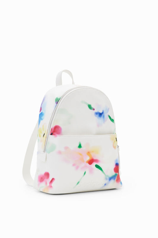 Desigual Backpack Liquidflower Mom Off White (24SAKP14_1021) Women