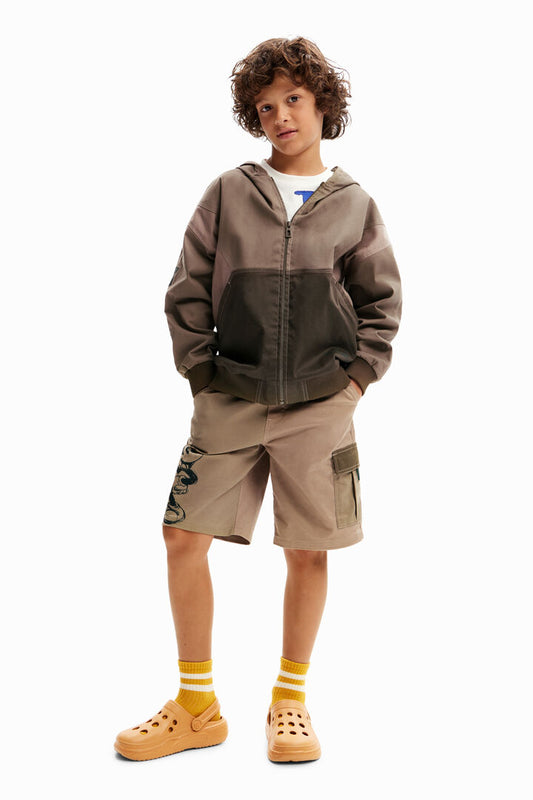Desigual Coat Abdul Mickey Khaki (24SBEW02_4092) Kids