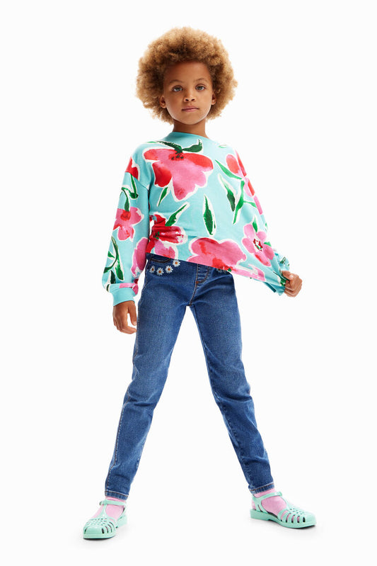 Desigual Leggings Bet Denim Medium Wash (24SGKD01_5053) Kids
