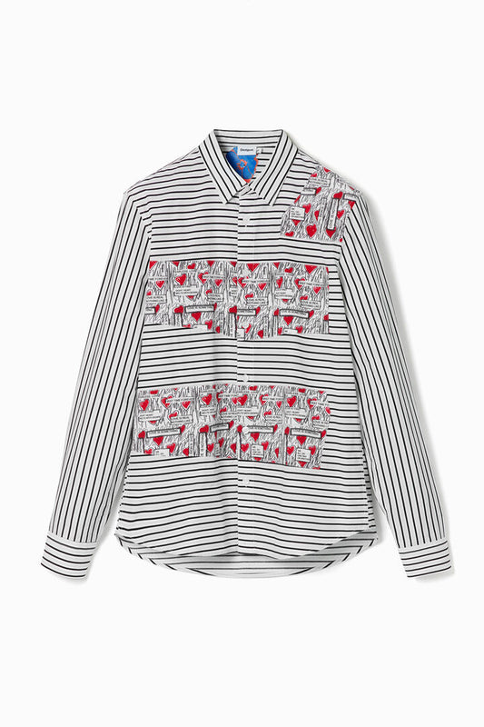 Desigual Shirt Mirto White (24SMCW38_1000) Men