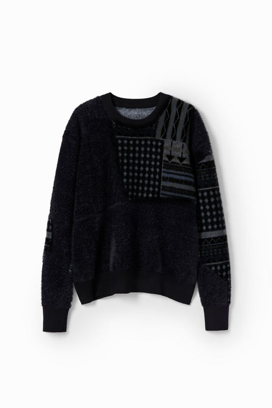 Desigual Jumper Alessandro Black (24SMJF03_2000) Men