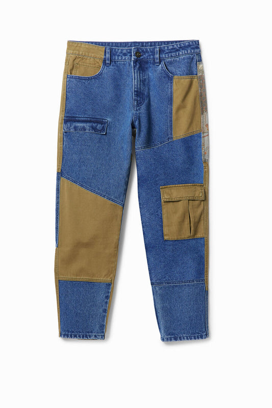 Desigual Trousers Vida Khaki (24SMPW03_4092) Men