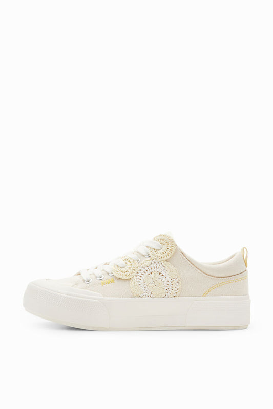 Desigual Sneakers Crush Mickey White (24SSKA20_1000) Women