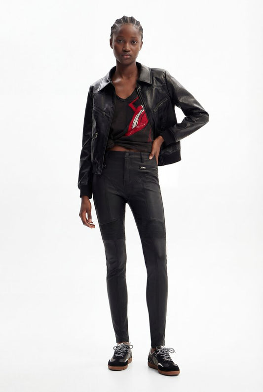 Desigual Trousers Oslo Black (24SWPW26_2000) Women