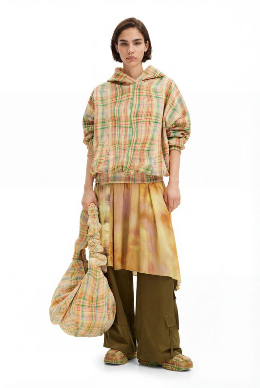 Desigual Sweatshirt Checks Collin Tutti Fruti (24SWSK60_9019) Women