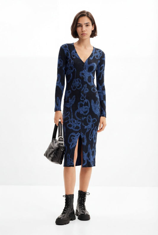 Desigual Dress Love Black (24SWVFX4_2000) Women