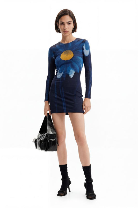 Desigual Dress Florita Marine (24SWVKX3_5001) Women
