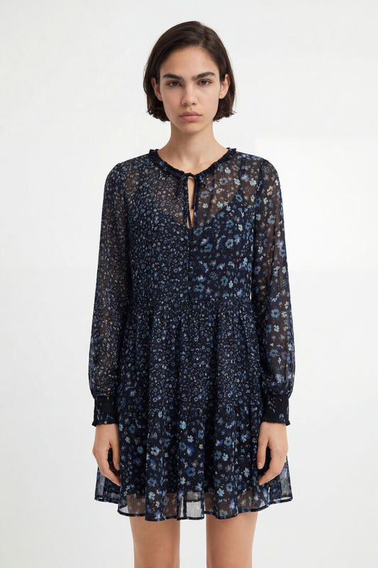 Desigual Dress Duque Navy (24SWVW20_5000) Women
