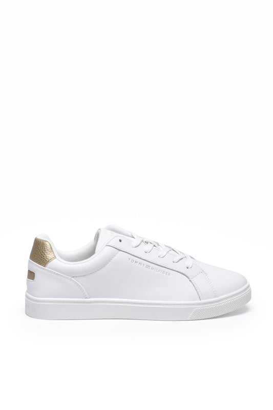 TOMMY HILFIGER sneakers WHITE/GOLD (260023-1337) Women