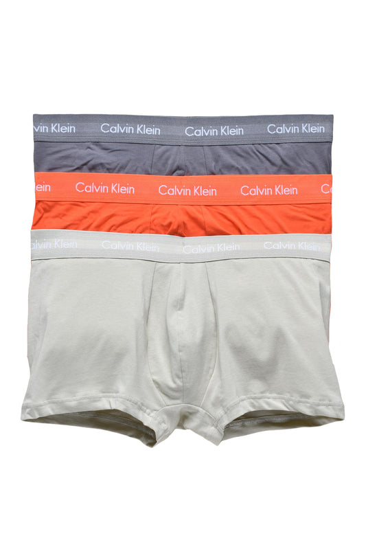 CALVIN KLEIN 3-piece boxer set GREY/ORANGE (257782-1253) Men