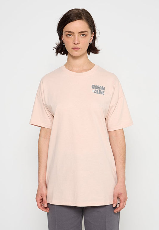 O'Neill STREAM ADJUSTABLE T SHIRT Light Pink (ZZO3E0D09-J00) Women