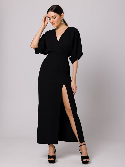 Makover Women dresses (Dress K163 Black)