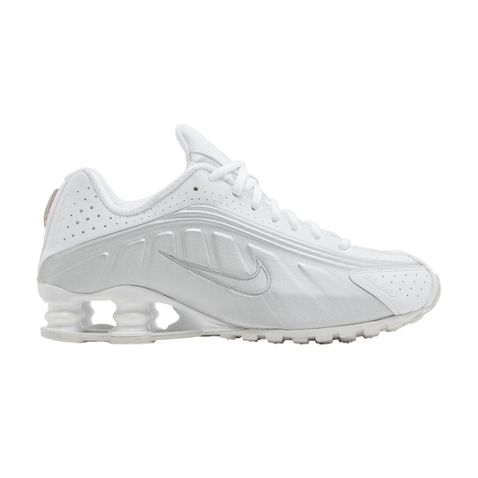 Nike Shox R4 White Metallic Silver (AR3565-101) Women
