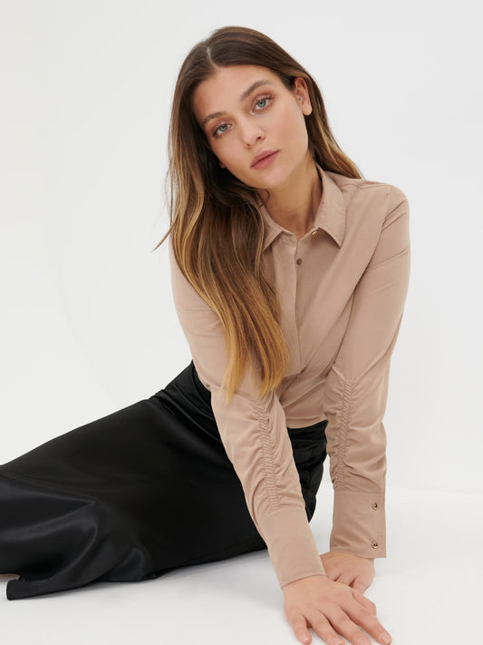 Sinsay Blouse/Shirt (6678J-80X_BROWN) Women
