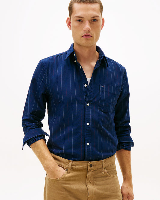 Tommy Hilfiger Oxford Shirt Preppy Navy (425063) Men