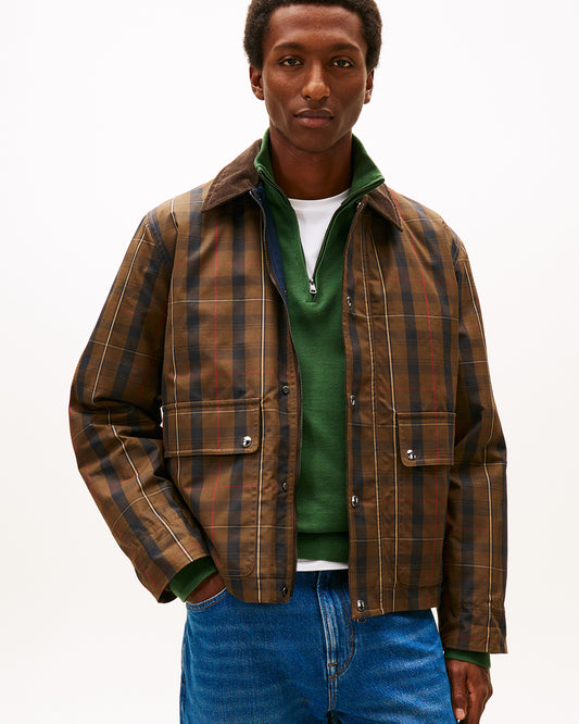Tommy Hilfiger Jacket Brown Check (425091) Men