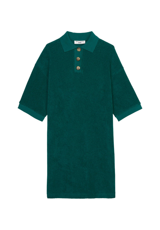 Marc O'Polo DENIM Frottee-Polokleid relaxed aus Organic Cotton (OP521C09J-M11) Women
