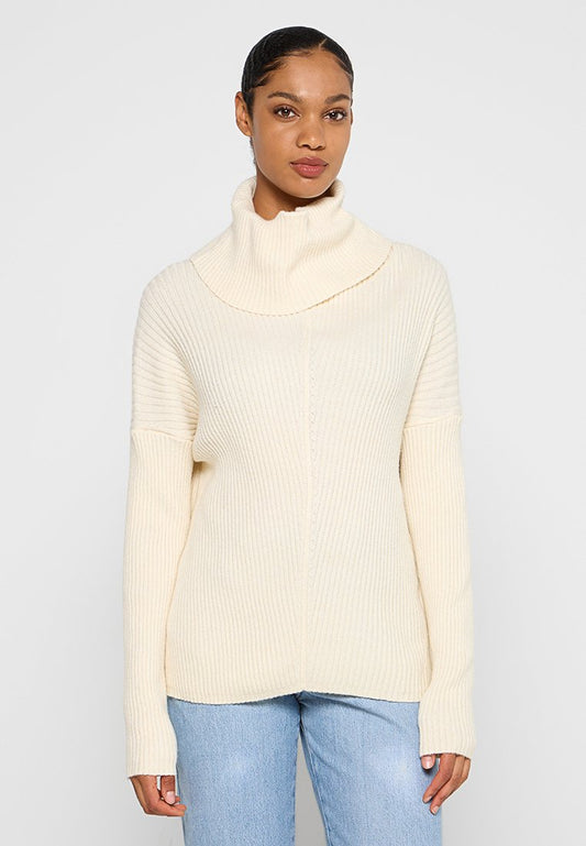 ONLY Carmakoma CARKARIA L/S COWLNECK PULLOVER KNT (ZZO1D9M04-A00) Women