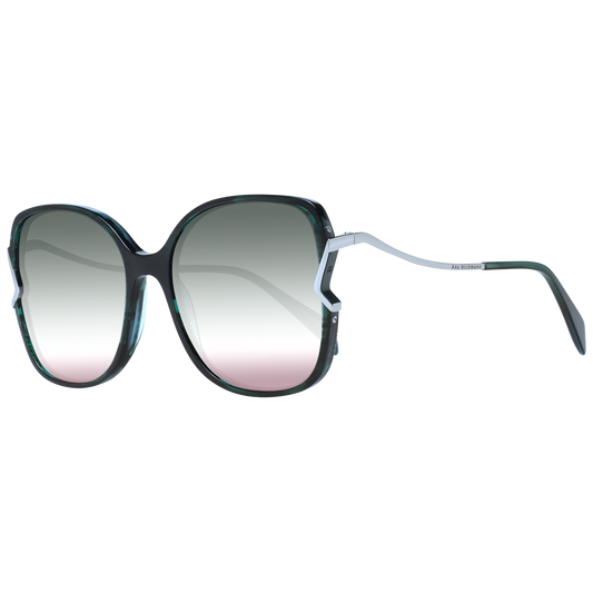 Ana Hickmann Square Sunglasses Green (20241273) Women