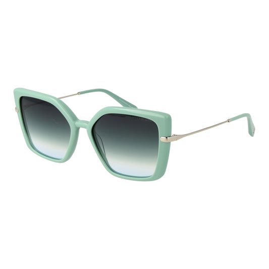 Ana Hickmann Square Sunglasses Turquoise (26001451) Women