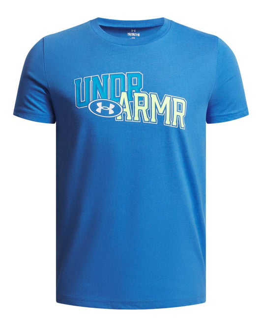 UA OVERLAY WM SS (6005069-402) Kids