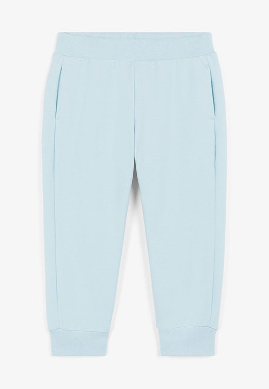 Roberto Cavalli Junior baby b fleece pants cavalli light blue (ZZO1RD103-K01) Kids