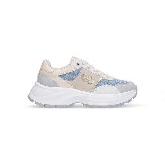 EVA 02 - SNEAKER COW SUEDE/MONOGRAM Women