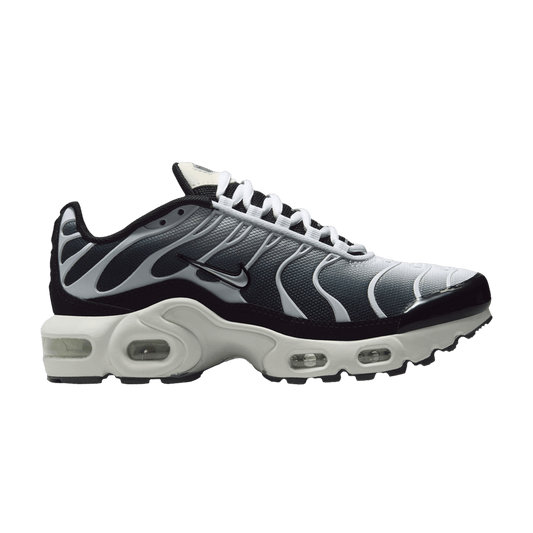 Nike Air Max Plus Black White Sail Metallic Cool Grey (GS) (CD0609-026) Kids