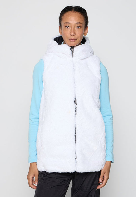 CMP WOMAN VEST FIX HOOD White (ZZO2V4640-A00) Women
