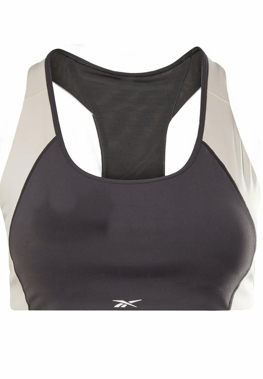 Reebok Lux Racer Padded Colorblock Sports Bra (Plus-Size) (RE541I0GT-Q11) Women