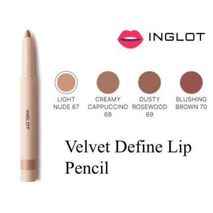 Inglot Velvet Define Lip Pencil 69 Dusty Rosewood 1.6g