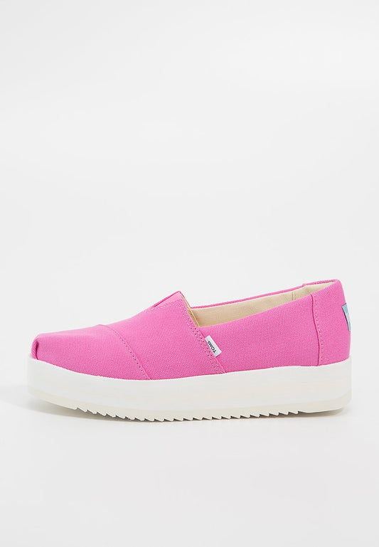 TOMS PINK CANVAS WM ALPMID ESP Pink (ZZO2J4S17-J00) Women