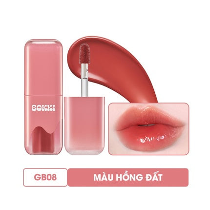 Black Rouge Lipstick Tint Glow Bokki Tint Gb08