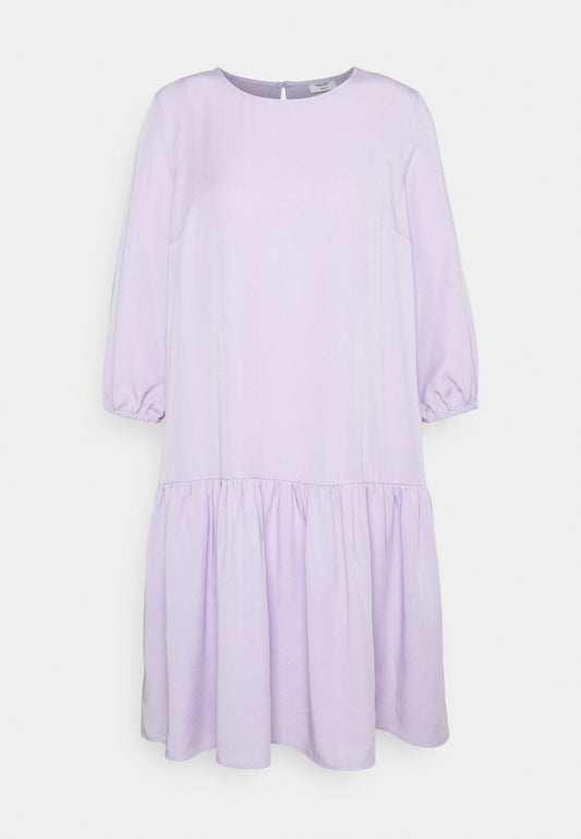 Dress, 3 4 sleeve, elastic at cuff hem Women