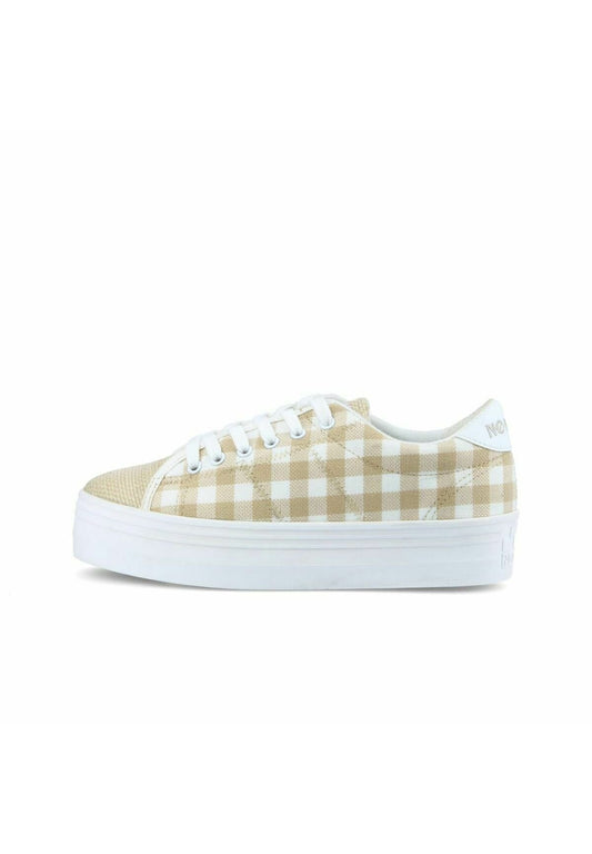 No Name Baskets à plateforme PLATO M SNEAKER PAMPELONNE Beige (NO811A051-B11) Women