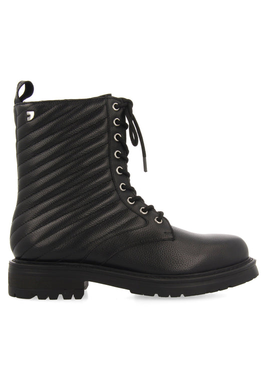Gioseppo BOTAS NEGRAS DE PIEL ACOLCHADA CON CORDONES MARAGUA MARAGUA Black (G5211N03F-Q11) Women