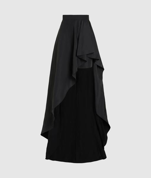 Karl Lagerfeld Studio Ruffle Skirt Black (B2W12032999) Women