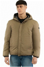 Bikkembergs Down Jacket Silver Fern (BMG09943008) Men