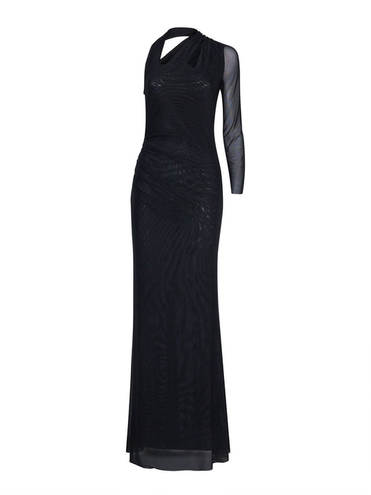 Silvian Heach Long Dress Rumpisi Black (CVP26042VE) Women