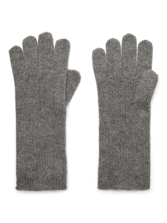Awfiliz Glove & Armwarmer Set Medium Grey Melange (10338577) Women
