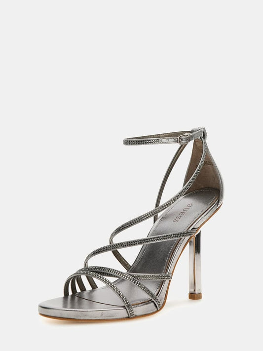 Guess Footwear (FL7A2XSAT03-PEWTE) Women