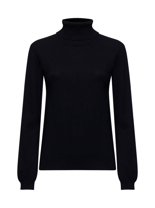 Silvian Heach Sweater Turtleneck Sesin Black (GPA25036LU) Women