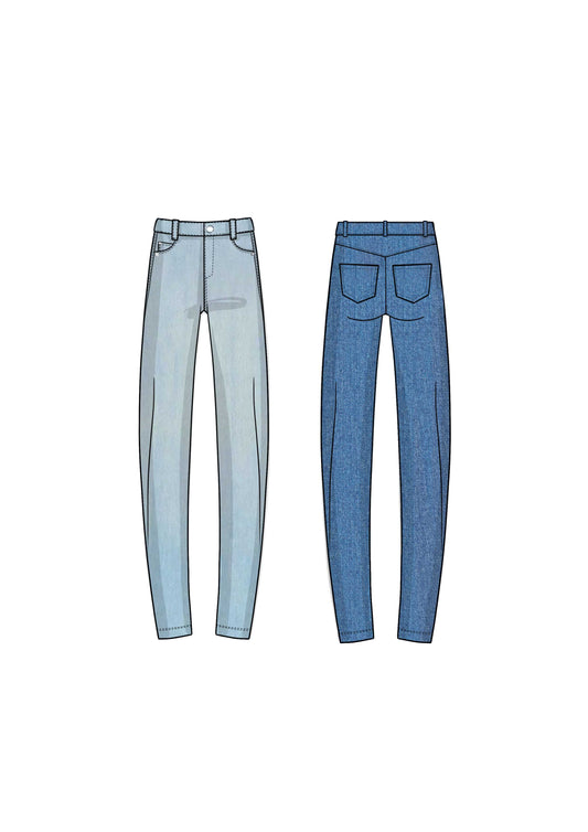Silvian Heach Jeans Borains D.Blue Dark (GPA25112JE) Women