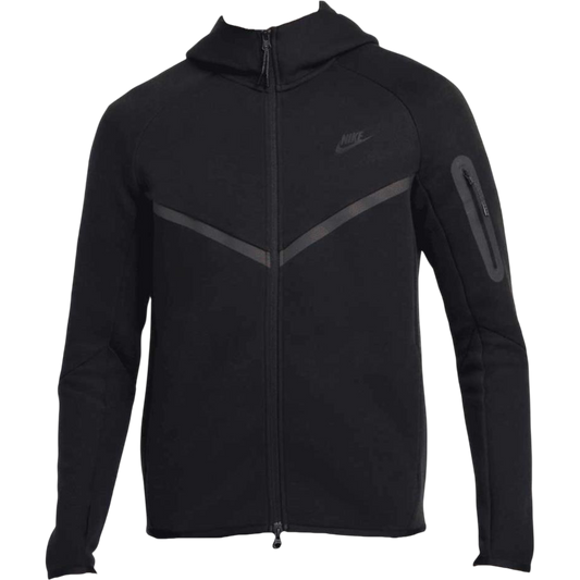 Nike Tech Fleece Black Zip Hoodie Men
