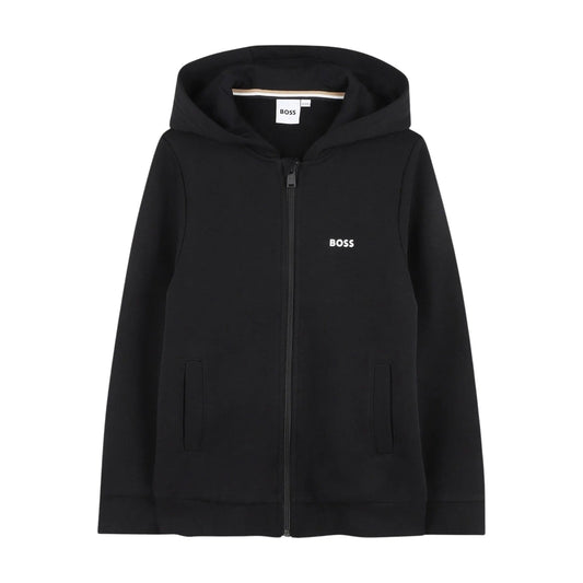 Boss Zip Up Hoodie (J52321-09B) Kids