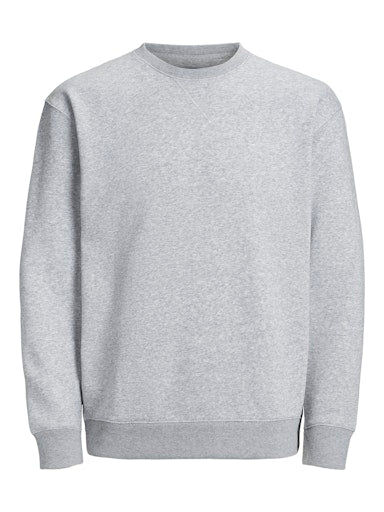 Jack & Jones Essentials JWHSTAR BASIC SWEAT CREW NECK NOOS Light Grey Melange (12222338-LightGreyMelange) Men